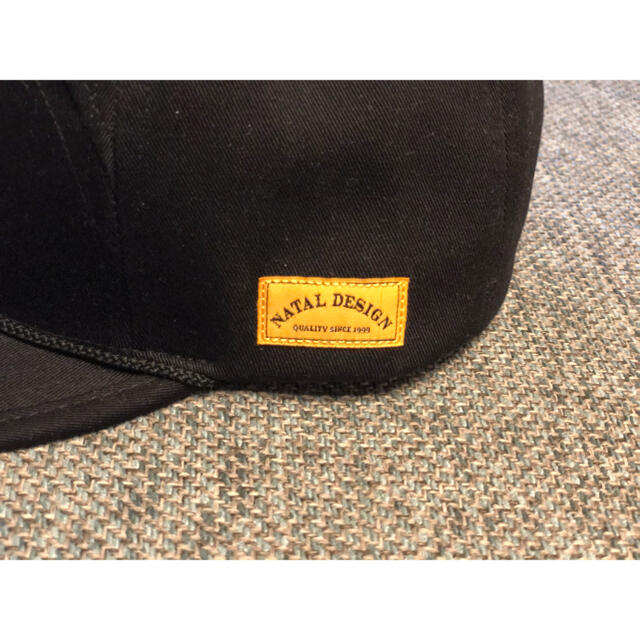 NATAL DESIGN(ネイタルデザイン)のNATAL DESIGN  ネイタルデザイン GOOD BOY CAP ブラック メンズの帽子(キャップ)の商品写真