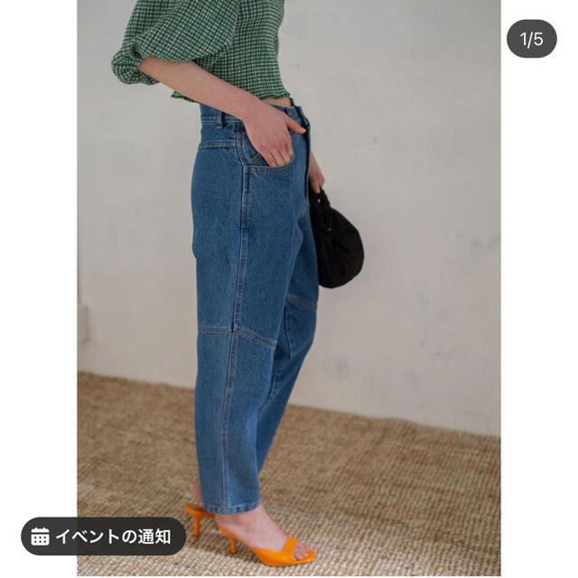 TODAYFUL - meer. Stitch tapered denim 新品未使用 美品の通販 by み ...