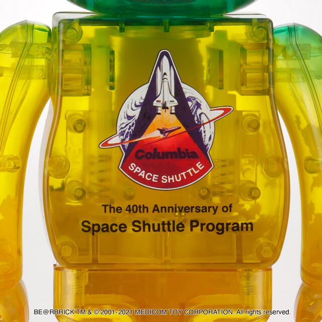 SPACE SHUTTLE BE@RBRICK LAUNCH 100 & 400