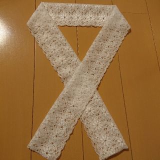 レース半衿   ホワイト  ハンドメイド(和装小物)