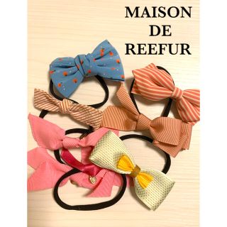 メゾンドリーファー(Maison de Reefur)のこーちゃん様専用♡メゾンドリーファー♡ヘアゴムバレッタセット(ヘアゴム/シュシュ)