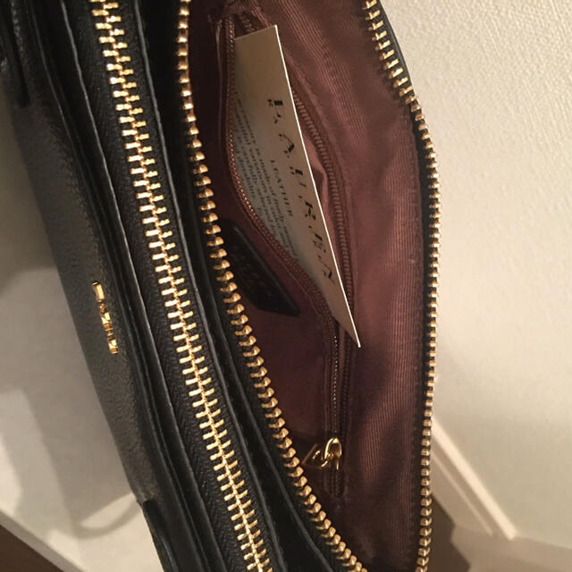 Ralph Lauren(ラルフローレン)のラルフ　ローレン　R L L ショルダーバック　ブラック　斜めがけ レディースのバッグ(ショルダーバッグ)の商品写真