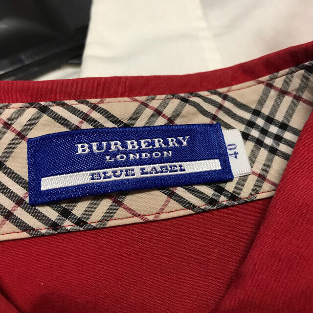 BURBERRY BLUE LABEL(バーバリーブルーレーベル)のBURBERRY　BLUELABEL　バーバリーブルーレーベル　Yシャツブラウス レディースのトップス(シャツ/ブラウス(長袖/七分))の商品写真