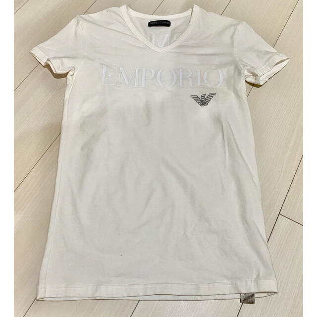 Emporio Armani(エンポリオアルマーニ)の(エンポリオアルマーニ) ストレッチコットン VネックTシャツ メンズのトップス(Tシャツ/カットソー(半袖/袖なし))の商品写真