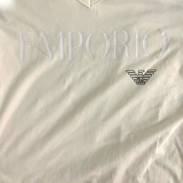 Emporio Armani(エンポリオアルマーニ)の(エンポリオアルマーニ) ストレッチコットン VネックTシャツ メンズのトップス(Tシャツ/カットソー(半袖/袖なし))の商品写真