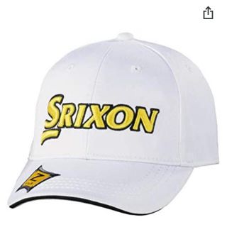 スリクソン(Srixon)のスリクソン　キャップ　SMH1130X  ホワイトイエロー(キャップ)