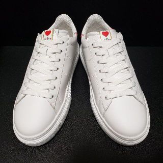 ホーガン(HOGAN)のホーガン（HOGAN）<TOD'Sグループ> レザースニーカー 白 UK7(スニーカー)