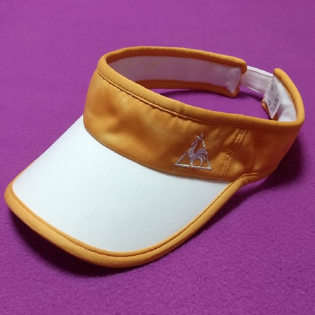 le coq sportif(ルコックスポルティフ)の未使用 ルコック サンバイザー レディースの帽子(その他)の商品写真