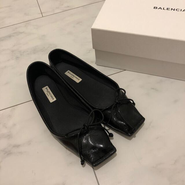Balenciaga - BALENCIAGA フラットシューズの通販 by J |バレンシアガ
