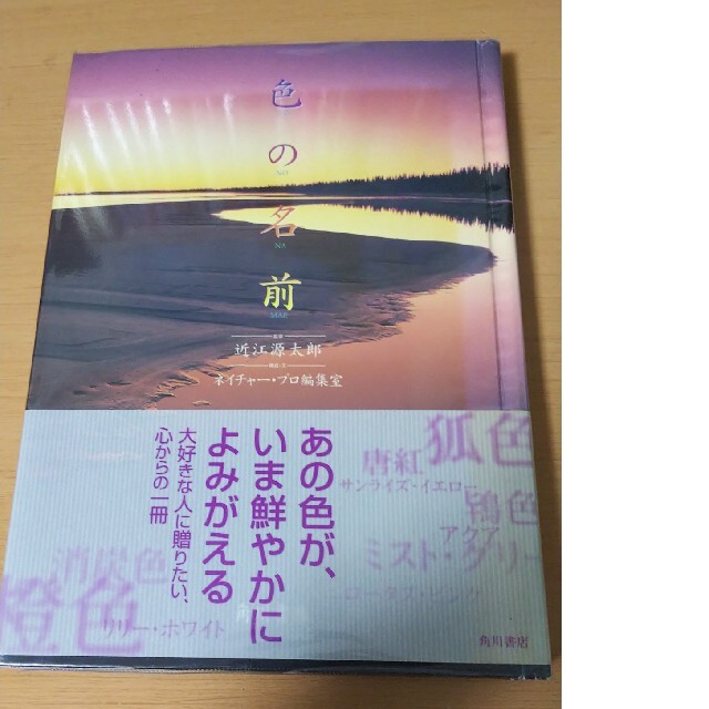 色の名前 色彩 写真 本 様々な色の種類がわかる図鑑 エンタメ/ホビーの本(アート/エンタメ)の商品写真