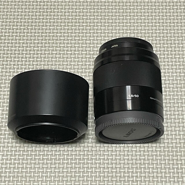 ソニー 単焦点レンズ E 50mm F1.8 OSS APS-Cフォーマット専用 - レンズ