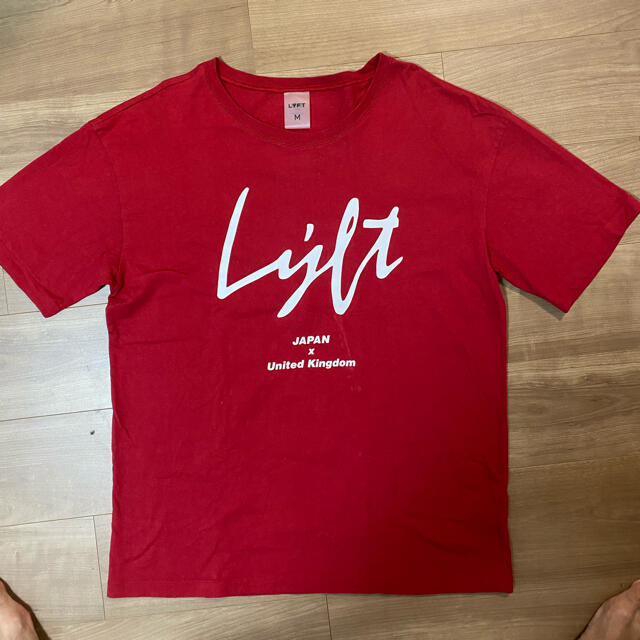 LYFT オーバーサイズTシャツ　レッド Mサイズ　 メンズのトップス(Tシャツ/カットソー(半袖/袖なし))の商品写真