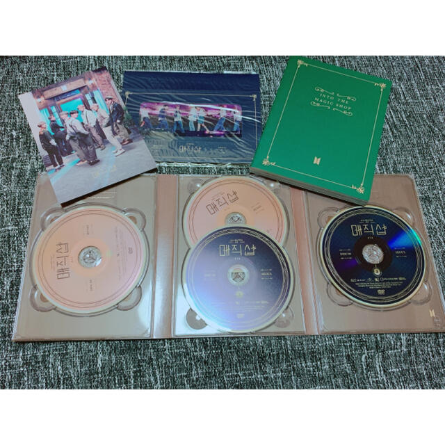 防弾少年団(BTS)(ボウダンショウネンダン)の(公式) BTS magic shop 韓国公演DVD エンタメ/ホビーのCD(K-POP/アジア)の商品写真