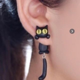 ⭐️可愛い猫のピアス⭐️(ピアス)