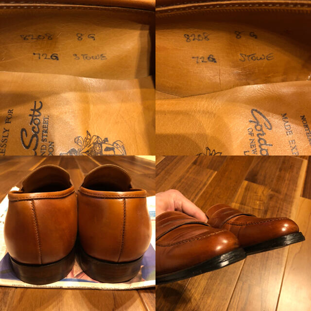 Crockett & Jones ローファー　茶色　サイズUK8G