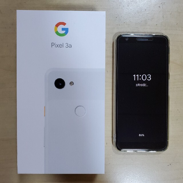 Google Pixel(グーグルピクセル)のPixel3a 本体美品 スマホ/家電/カメラのスマートフォン/携帯電話(スマートフォン本体)の商品写真