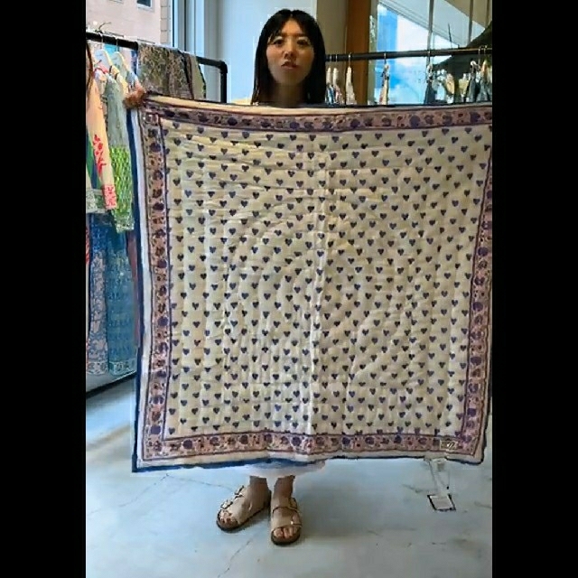 ロンハーマン SZ Blockprints ベビーキルト ブランケット ロンハーマン SZ Blockprints ベビーキルト ブランケット
