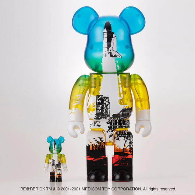 SPACE SHUTTLE BE@RBRICK 100%&400% ベアブリックエンタメ/ホビー