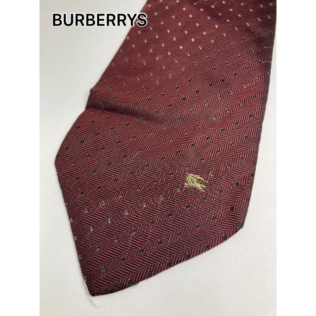 BURBERRY(バーバリー)のBURBERRYS/絹 100%/イタリア製/ネクタイ/ビジネス/ドット柄 メンズのファッション小物(ネクタイ)の商品写真