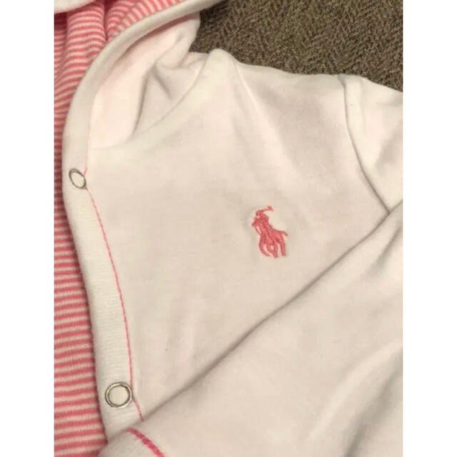 Ralph Lauren(ラルフローレン)のラルフローレン　リバーシブルパーカー キッズ/ベビー/マタニティのベビー服(~85cm)(カーディガン/ボレロ)の商品写真