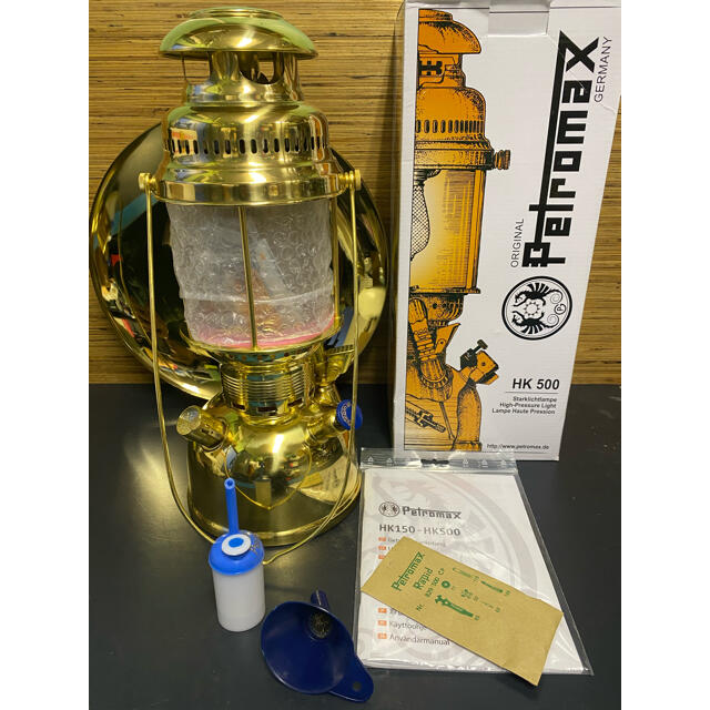 ☆新春福袋2022☆ 新品未使用‼️ペトロマックス HK500 ブラス