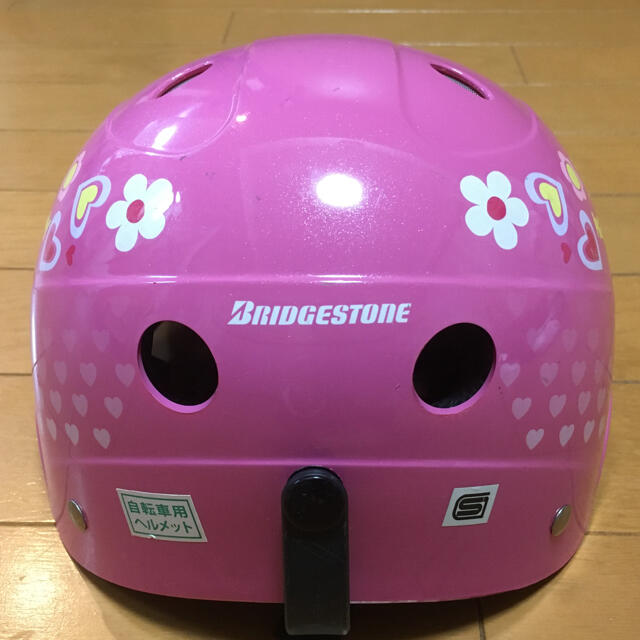 BRIDGESTONE(ブリヂストン)のブリヂストン　1歳〜　子供用　自転車ヘルメット　46〜52cm　 自動車/バイクのバイク(ヘルメット/シールド)の商品写真