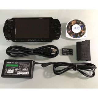 プレイステーションポータブル(PlayStation Portable)のPSP-3000  ピアノブラック(携帯用ゲーム機本体)