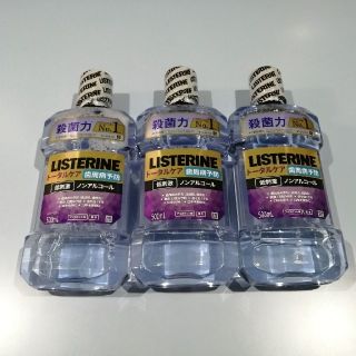 リステリン(LISTERINE)の【歯周病予防】リステリン/アイスミント 500ml×3本(マウスウォッシュ/スプレー)