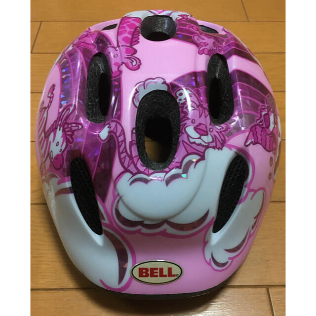 BELL(ベル)のBELL 自転車　ヘルメット　子供用　48〜54cm 自動車/バイクのバイク(ヘルメット/シールド)の商品写真