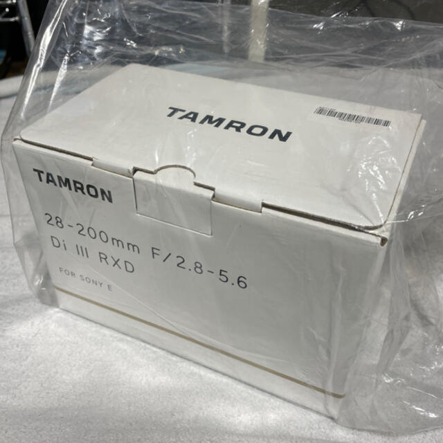 TAMRON(タムロン)の新品未開封 タムロン 28-200mm F/2.8-5.6 Di III RXD スマホ/家電/カメラのカメラ(レンズ(ズーム))の商品写真