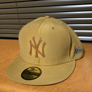 ニューエラー(NEW ERA)のNEWERA 59FIFTY ニューヨークヤンキース ウィート ナイロン(キャップ)