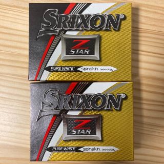 スリクソン(Srixon)のZ-STAR SRIXON ゴルフボール　ホワイト　2ダース　2017USモデル(ゴルフ)