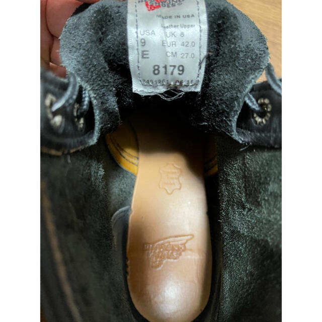 REDWING(レッドウィング)のレッドウィング　8179 US9 27.0cm 6インチクラシックモック メンズの靴/シューズ(ブーツ)の商品写真