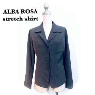 アルバローザ(ALBA ROSA)のアルバローザ＊テーラードジャケット＊ストレッチシャツ＊(シャツ/ブラウス(長袖/七分))