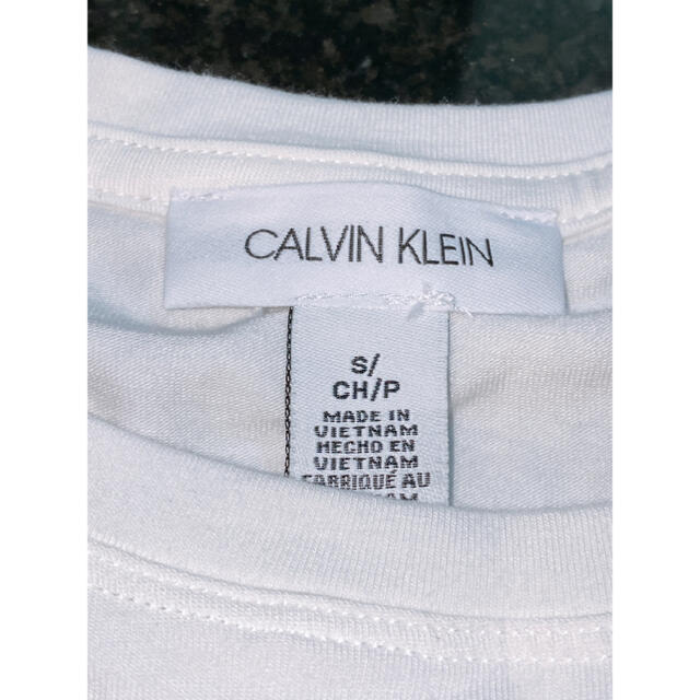 Calvin Klein(カルバンクライン)のカルバンクライン Calvin Klein Tシャツ トップス キラキラ  レディースのトップス(Tシャツ(半袖/袖なし))の商品写真