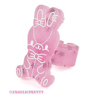 アンジェリックプリティー(Angelic Pretty)のJelly Candy Toys  リング　ピンク(リング(指輪))
