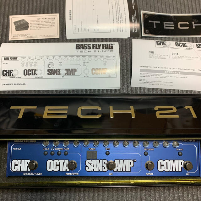 TECH21 BASS FLY RIG 楽器のベース(ベースエフェクター)の商品写真