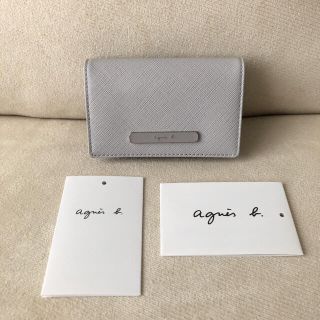 アニエスベー(agnes b.)のタグ付き新品★agnes b.アニエスベー 定価9,350円 カードケース(名刺入れ/定期入れ)