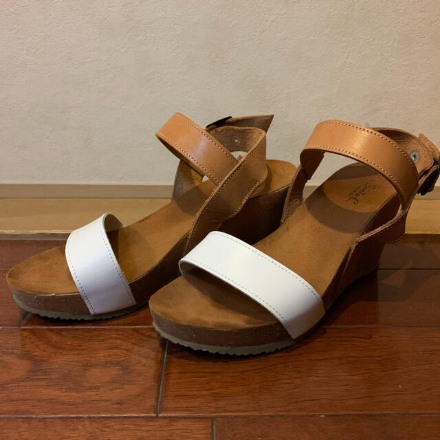 ROSE BUD(ローズバッド)のSonia Cソニアシー☆本革レザーベルトウェッジソールサンダル レディースの靴/シューズ(サンダル)の商品写真