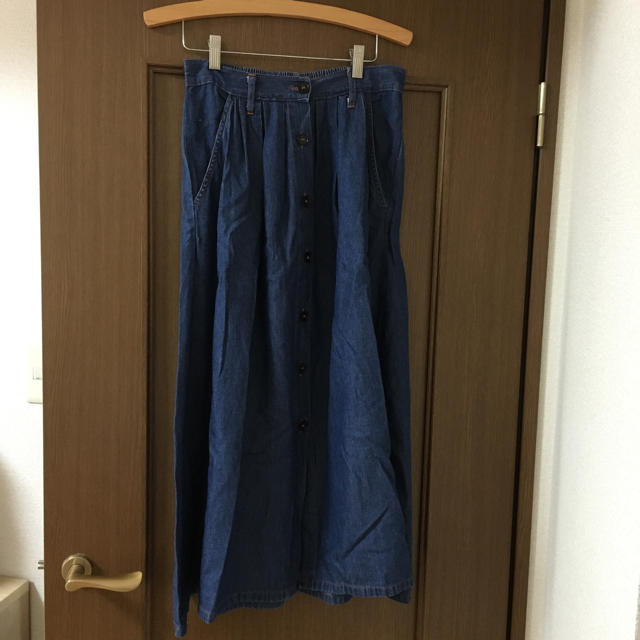 WEGO(ウィゴー)のデニムロングスカート 値下げ レディースのスカート(ロングスカート)の商品写真