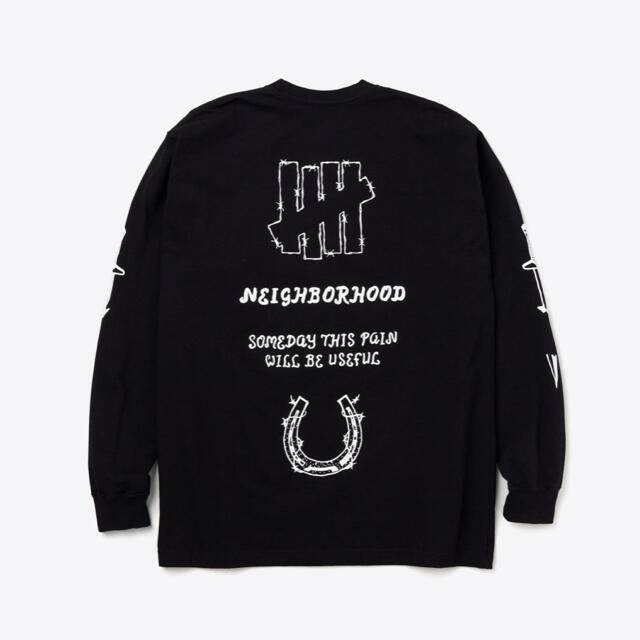 NEIGHBORHOOD(ネイバーフッド)のアンディフィーテッド ネイバーフッド ロンt ホワイト L メンズのトップス(Tシャツ/カットソー(七分/長袖))の商品写真