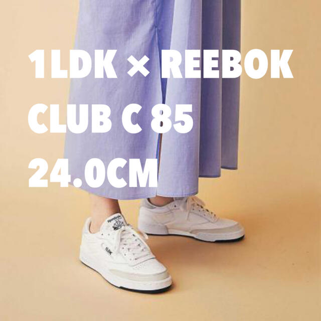 1LDK REEBOK CLUB C 85 24スニーカー