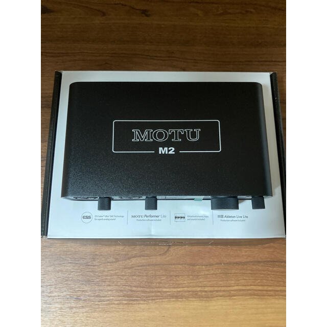 MOTU M2 2x2 USB-C 楽器のDTM/DAW(オーディオインターフェイス)の商品写真