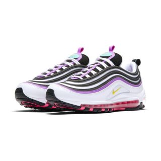 ナイキ(NIKE)の送AIR MAX97 BRIGHT VIOLETエアマックス97  26.5 (スニーカー)