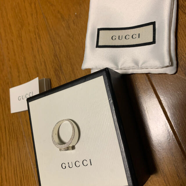 Gucci(グッチ)のGUCCI シルバーリング　14号　正規品 レディースのアクセサリー(リング(指輪))の商品写真