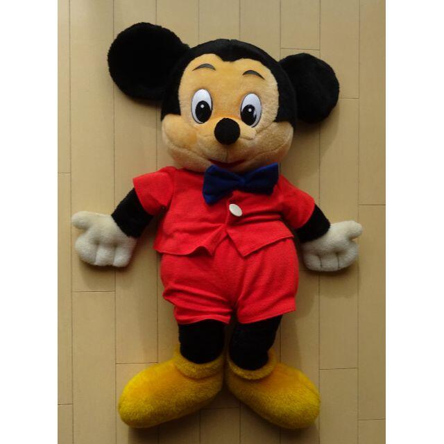 Disney(ディズニー)の40年程前の大きなミッキーマウス　東京サンアンドスター製　ミッキーマウス エンタメ/ホビーのおもちゃ/ぬいぐるみ(ぬいぐるみ)の商品写真