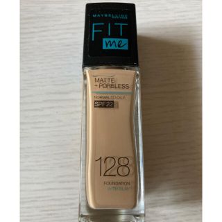 メイベリン(MAYBELLINE)のMAYBELLINE フィットミー リキッド ファンデーション R 128 (ファンデーション)