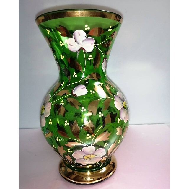 未使用美品‼️Bohemia Glass ボヘミア花瓶 26210410