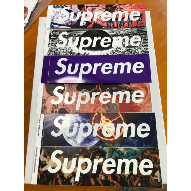 supreme 歴代 box logo ステッカー セット