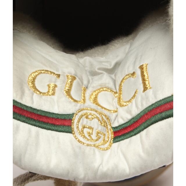 Gucci(グッチ)のグッチ GUCCI ハイカットスニーカー ヴィンテージ加工 メンズ 7 1/2 メンズの靴/シューズ(スニーカー)の商品写真